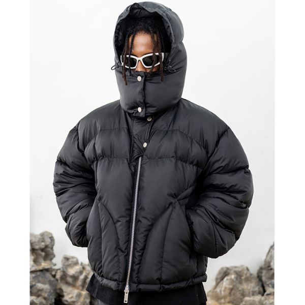 Eden Unisex Solid Winter Hoodie Comfortable Fit Windproof Breathable Spade Cloak Alleviate Anxiety