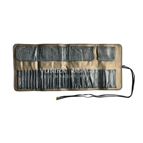 Professional Makeup Brush Holder Cosmetic Bag Travel Portable 27 Pockets Beauty Tools