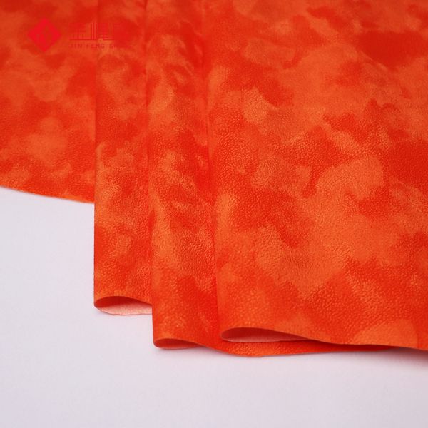 Red Color Flock Fabric Material For Watch Box