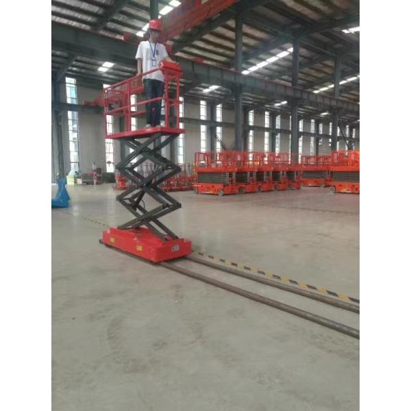 Battery Powered Self Propelled Elevating Work Platforms 300kg / 1000kg Load Capacity