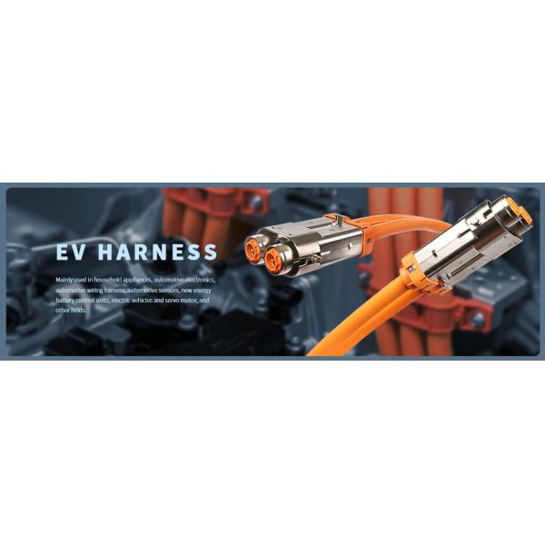 EV High Voltage System Charging Pile Cable Wiring Harness with Bare Copper Conductor