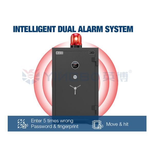 Fingerprint Password Fire Proof Safe Box Factory Wholesale Fire-resistant Storage Cabinet