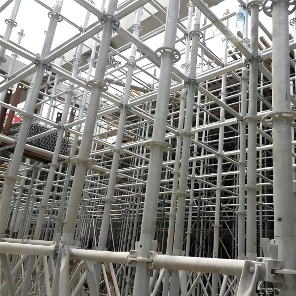 Hot-Dip Galvanized Prefabricated Tube-Coupling Scaffolding for Bridge Engineering with High Strength Steel