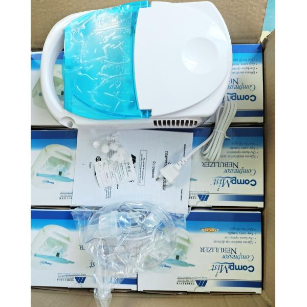 TEVEIK 11 Year Factory Medical Adult / Pediatric Portable Piston Nebulizer Machine with Oxygen Mask