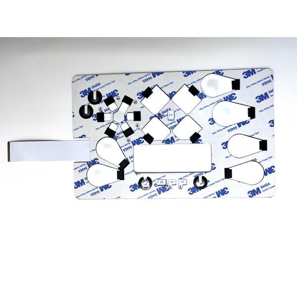 Screen Printing Tactile Pcb Switch Silver Conductive Circuit With 2.54MM Pitch