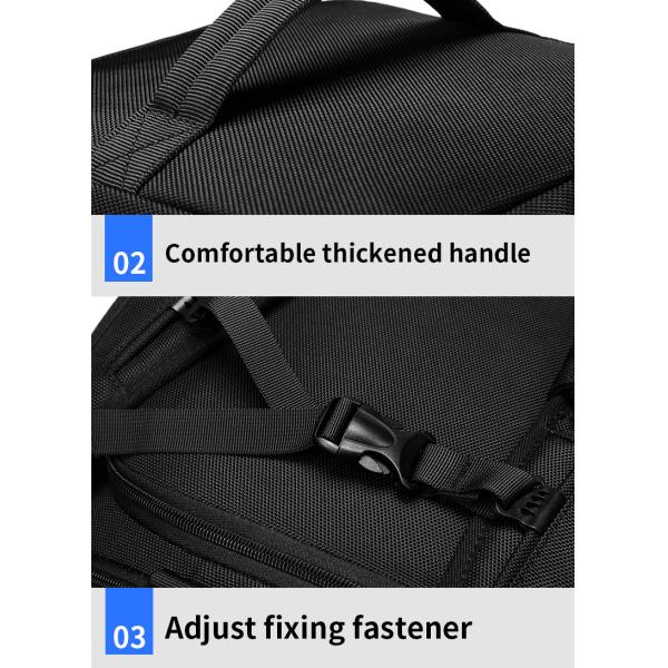 Customization Travel Duffle Bag Multi Function Rich Compartment