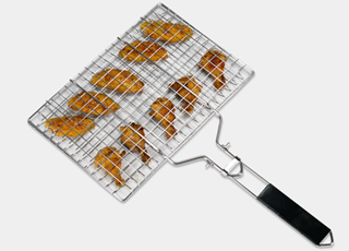 0.5mm-5.0mm Wire Charcoal BBQ Grill Wire Mesh Grates 100*200mm 300*500mm