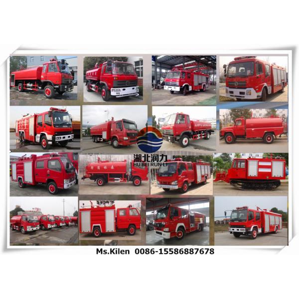 Dongfeng EQ1090 Fire Fighting Truck With Water Tank Euro 2 4X2 Drive Wheel