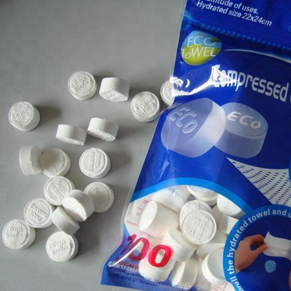 Disposable Compressed Magic Coin Napkin Tissue Towel