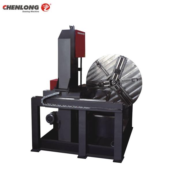 GXK160 370mm Disk Feed Stroke Flange Cutting Bandsaw Machine