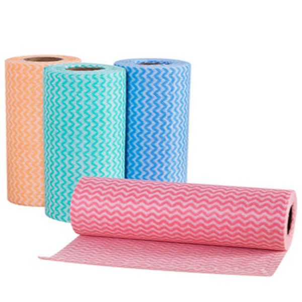 Nonwoven OEM Oil Absorbent Disposable Cleaning Cloth Household Kitchen Multi-Purpose Cloth Wipes Reusable Cleaning Wipe