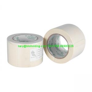 Buy cheap Base Weight 90g/M2 Thickness 155mic Corrugated Breathable Adhesive Tape product