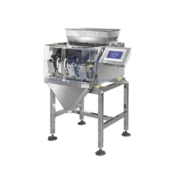 7" Touch Screen Multihead Weigher Packing Machine With Four Weighing Hopper