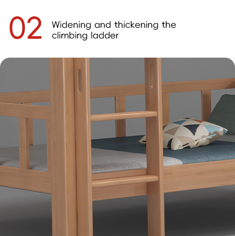 High stability multi-functional wood products Support customization ISO9001 Certified School Bunk Bed for Dormitory