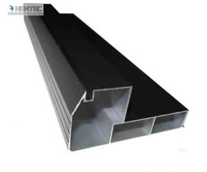 Anodized Extruded Aluminum Profiles / Double Layer Tempered Glass Aluminum Structural Framing