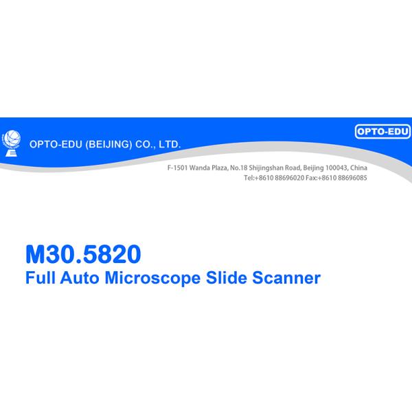 OPTO-EDU M30.5820 Full Auto Microscope Slide Scanner 60/120/240/480 Slides