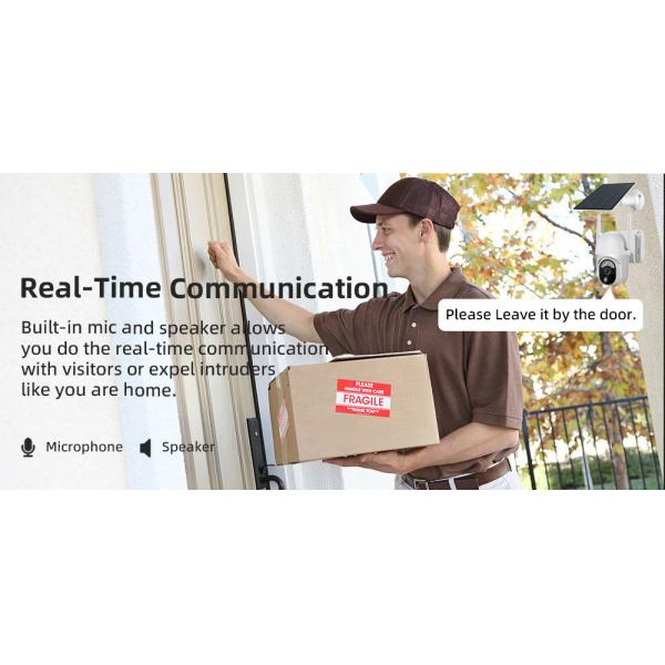 4MP 4G Solar CCTV Camera Simcard Intelligent Rotational 2K PTZ Solar Camera