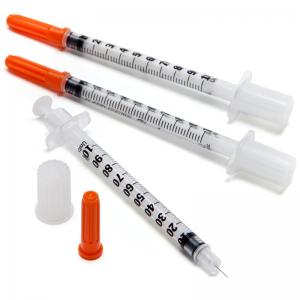 Buy cheap Disposable Insulin Syringe 1ml 0.3ml 0.5ml Disposable Sterile Syringe With Fixed Needle product