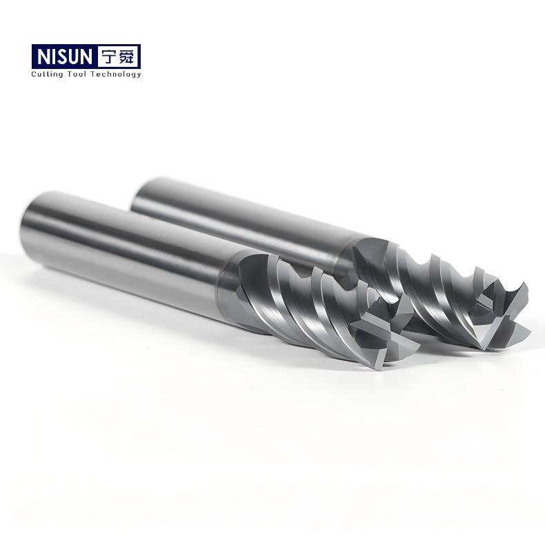 Wear Resistant End MIll Milling Cutter Cutting Tools With Carbide M2 HSS PM Material