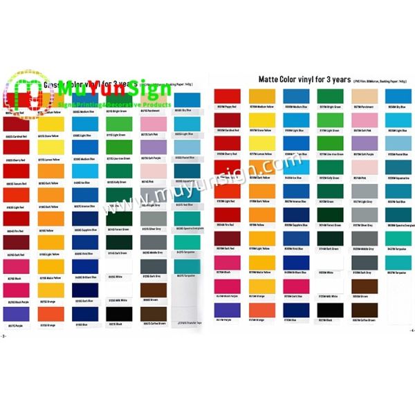 Premium Self-Adhesive Color Cutting Vinyl Roll 50m | Outdoor Waterproof Plotter Sign Vinyl Film for Lettering & Craft Decoration