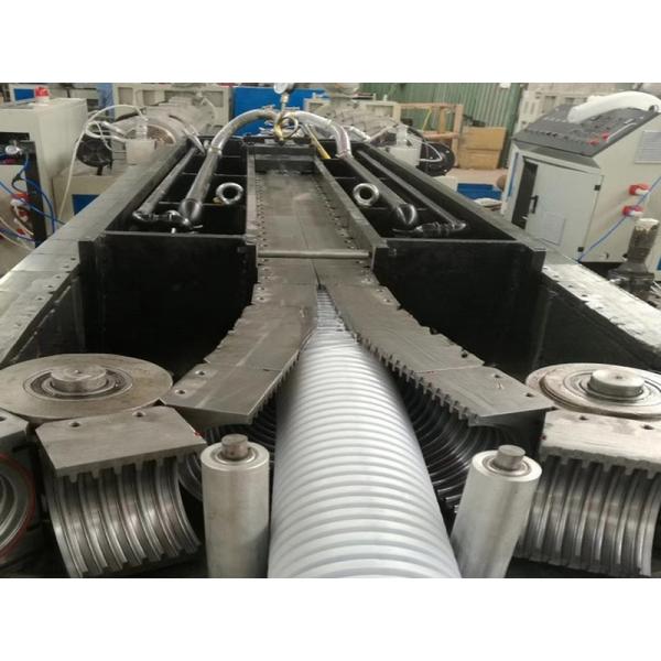 High Quality Extruder PVC Single Wall Corrugated Pipe Production Line