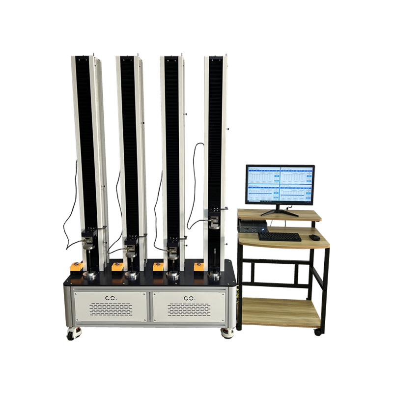 Four-Station Gas Spring Force Tester Computer-Controlled Gas Spring Compression Force Performance Testing Equipment