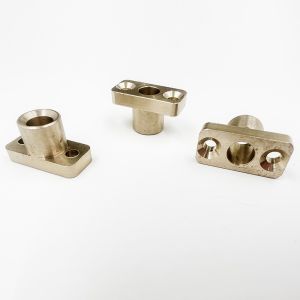 China Brass CNC Precision Machined Components Copper Nut Copper Column Customized on sale