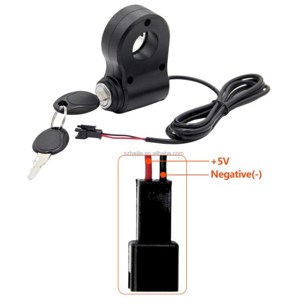 Universal E bike Throttle with Adjustable Speed, Water-Proofed Full Twist Throttle for Electric Scooters