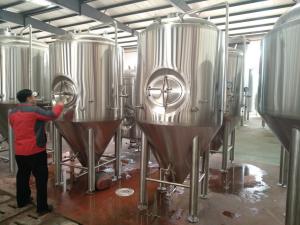 China Conical Fermentation Tank Conical Brewing System Beer Brewing Equipment on sale