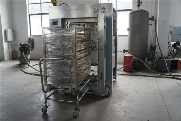 Multiple Sterilization Cycles Compact Pass Through Autoclave With HMI Screen