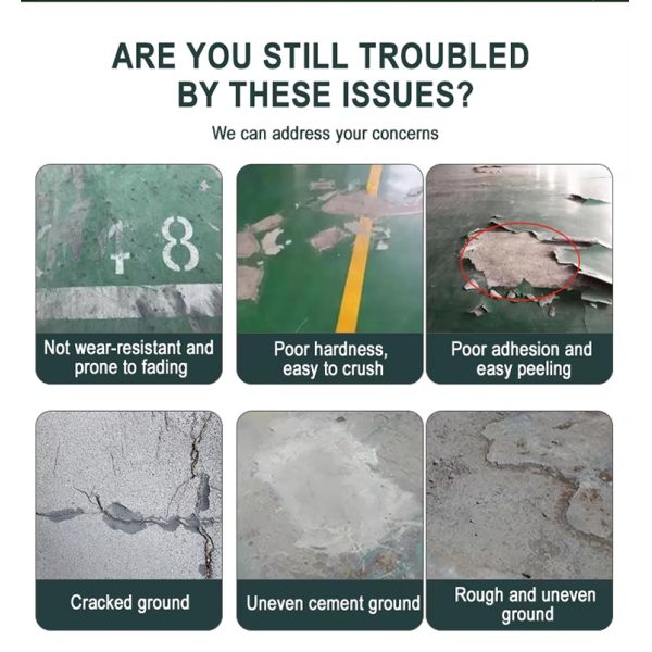 Wear Resistant Bright Floor Paint Two Component Exterior Epoxy Floor Coating