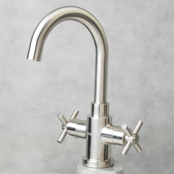 SENTO Single lever water saving kitchen sink faucet