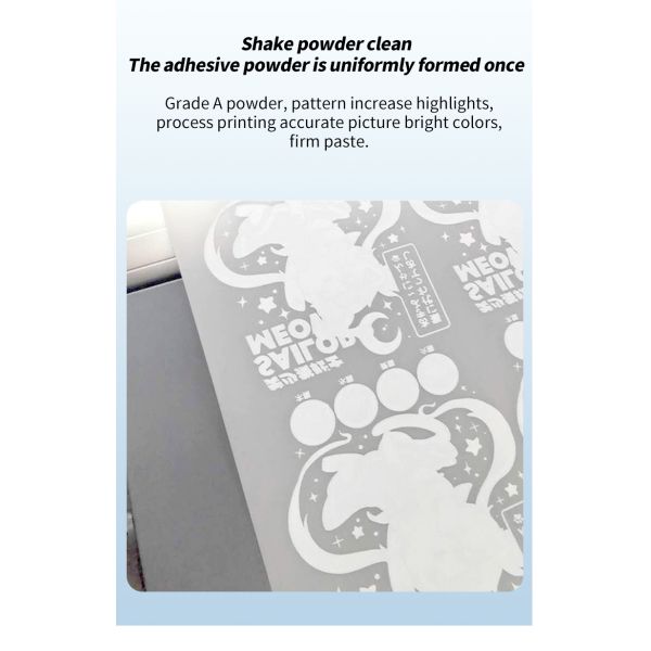 KECAI High Quality DTF Transfer PET Film A3 Size Machine DTF Film Double Side Transfer Film PET