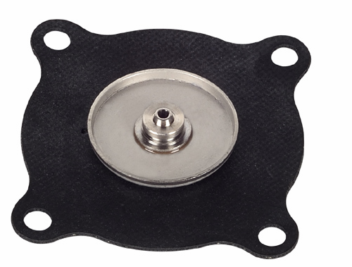 2W200 Series Solenoid Valve Diaphragm Custom Black NBR Working Medium With Water / Oil