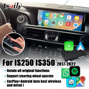 Buy cheap Lexus CarPlay Interface for Lexus IS IS250 IS350 IS300 Camera Interface with Android Auto product