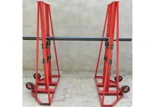 Buy cheap 10 Ton Hydraulic Cable Drum Stand , Cable Jacks Stands For Cable Stringing product
