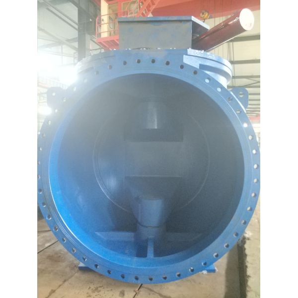 DN2000 High Strength Eccentric Plug Valve Bi Directional Seal For Industrial Equipment
