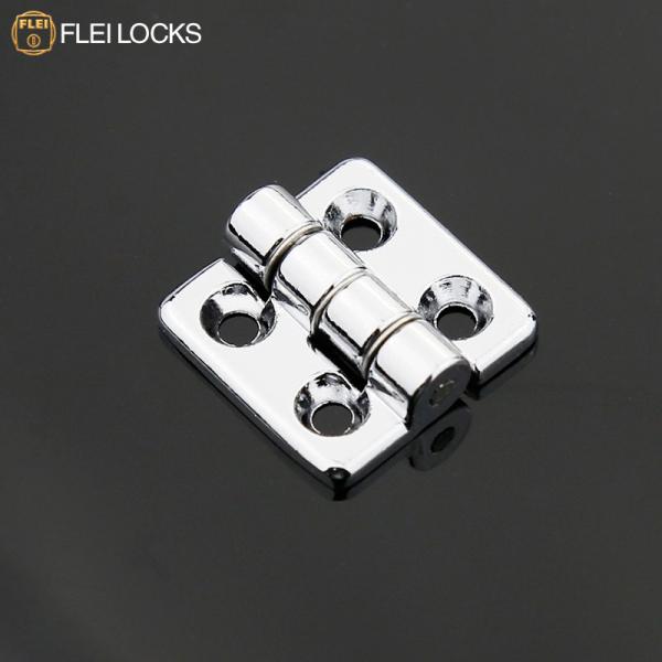 Quality Electrical Automation Equipment Zinc Alloy Cabinet And Door Small Hinge Chrome Plated for sale