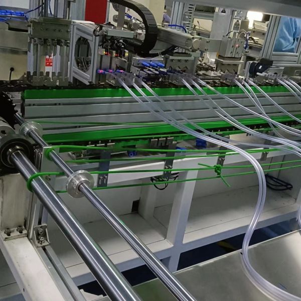 Disposable IV Cannula Assembly Machine Suction Connecting Pipe Head Assembly Equipment