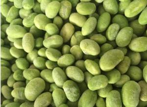 China Natural Frozen Processed Food , Healthy Frozen Foods Fresh Green Edamame Peas on sale