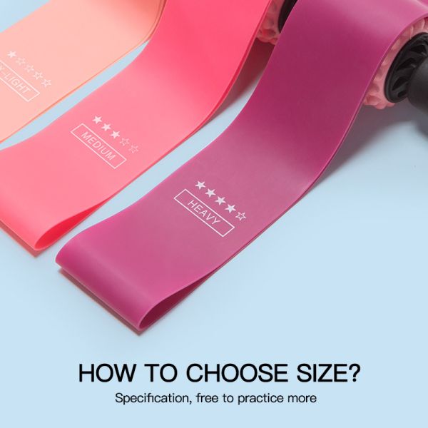 OEM Natural Latex Resistance Bands Full Body Resistance Loop Tye Dye