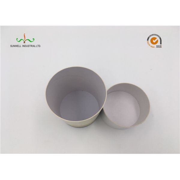 Practical Brown Kraft Paper Craft Cardboard Cylinder Tubes For Tea Packaging