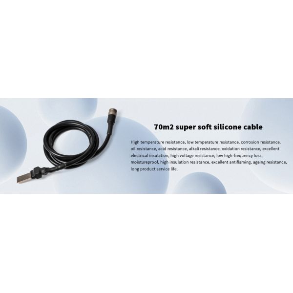 High Temperature Resistance Soft Silicone Cable Harness for Customized Request Flexible Silicone Wire Silicone Rubber Cable Industrial Silicone Cable