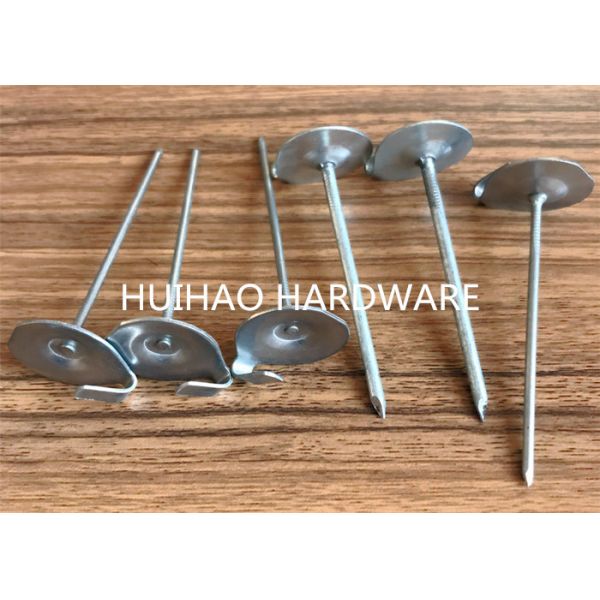2-1 / 2” Stainless Steel Lacing Insulation Anchor Pins For Fastening Lagging To Exhaust Systems