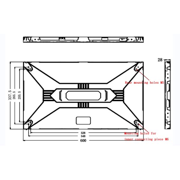 Common Cathode COB Wall Mounted Indoor P 1.5 LED Video Wall Display Screen