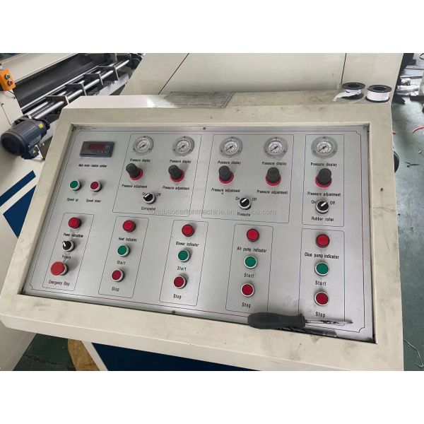 UV Flute Type Single Facer Machine for Corrugated Cardboard Production in Carton Plant