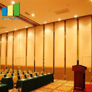 China Malaysia Aluminum MDF Wood Soundproof Movable Partition Walls For Restaurant on sale