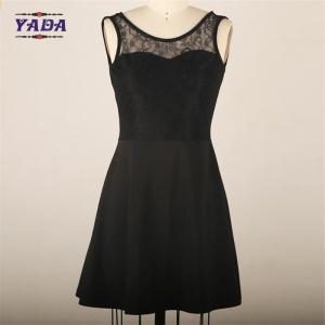 China Woman sexy club lace patchwork fashion woman clothes latest dress designs photos for fat women on sale