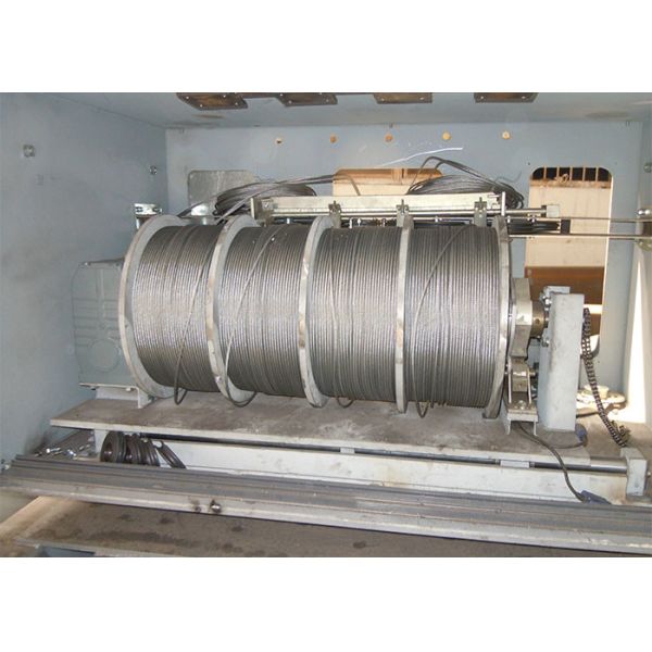 Silver Spooling Offshore Winch Customization Drum Shells For Deck Offshore