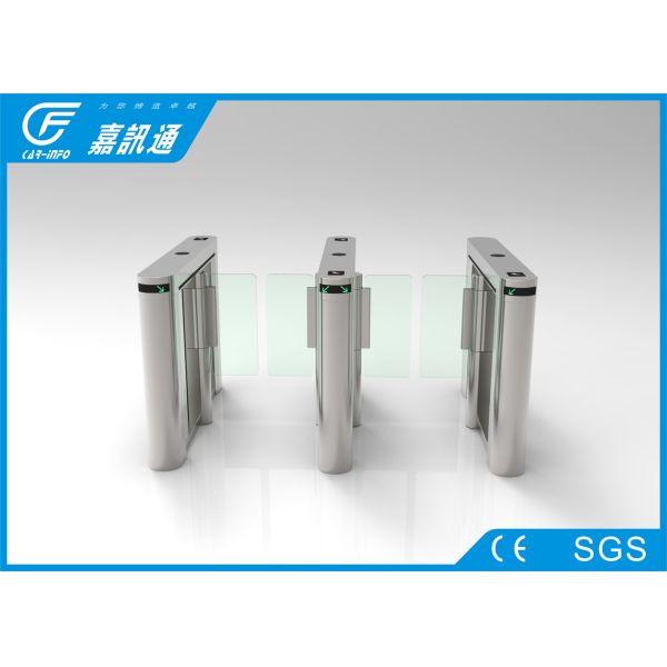 Smart Control Speed Gate Turnstile 3000000 Cycles High Stablility For Library